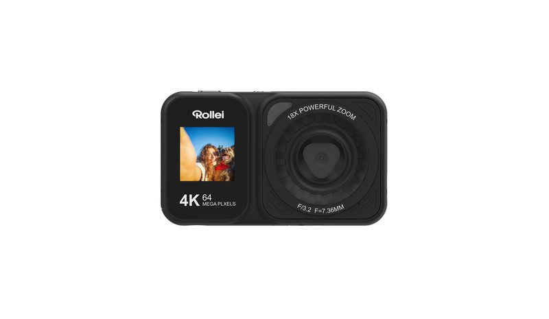 Rollei Compactline Dual Screen 64MP 4K Digital Camera