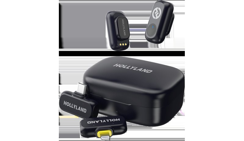 Hollyland LARK A1 Combo Wireless Mic USB-C + Lightning