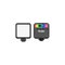 Rollei LUMIS Mini LED RGB Camera Light – kuva 2