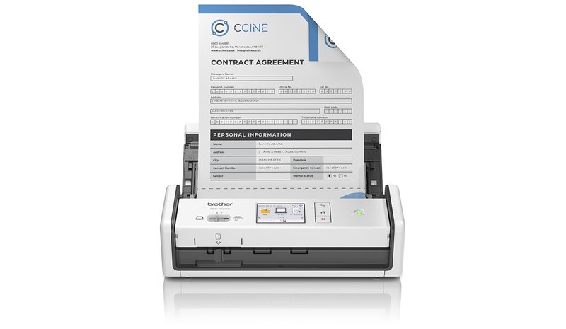 Brother ADS-1800W Portable Wireless Document Scanner