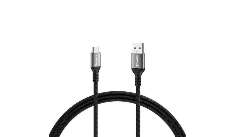 Varta USB-A to USB-C Cable 2m Black