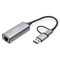 Digitus 2.5G USB-C/USB to RJ45 Ethernet Adapter – kuva 1