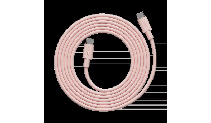 Avolt Cable 1 USB-C to USB-C Charging Cable 2m New Pink – kuva 3/8