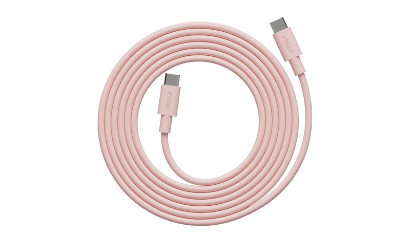 Avolt Cable 1 USB-C to USB-C Charging Cable 2m New Pink – kuva 5/8