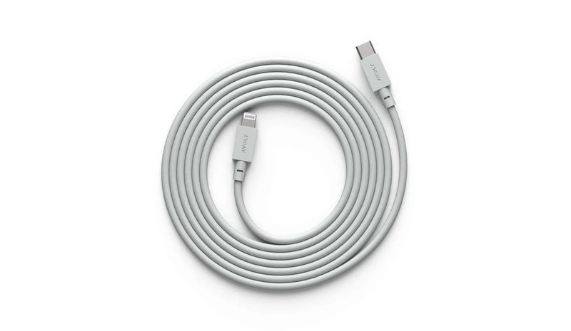 Avolt Cable 1 USB-C to Lightning Charging Cable 2m Stockholm Black