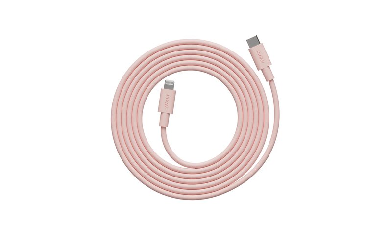 Avolt Cable 1 USB-C to Lightning Charging Cable 2m Stockholm Black