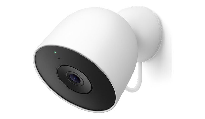 Google Nest 2nd Gen Outdoor Wired Security Camera White