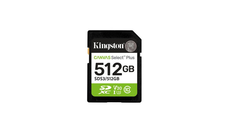 Kingston Canvas Select Plus 512GB microSDXC with Adapter