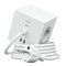 AVOLT Square 1 Power Strip 3x Schuko + 2x USB 1.8m White – kuva 2