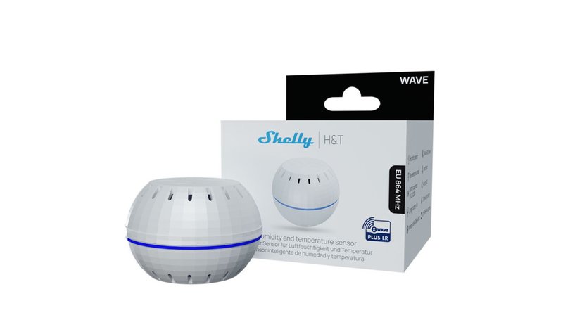 Shelly Wave H&T White LR Z-Wave Humidity & Temp Sensor – kuva 2/3