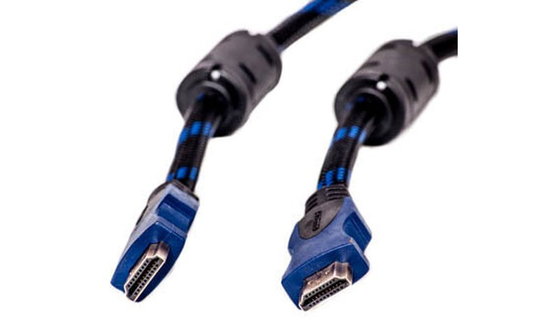 HDMI-kaapeli - HDMI, 5m, 1.4 ver., Nylon