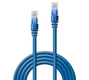 Lindy Cat6 U/utp verkkokaapeli, 2m, sininen