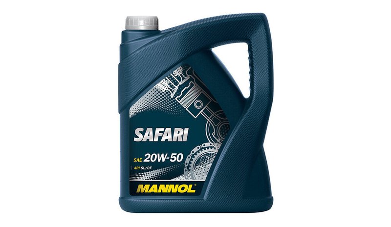Mannol 7404 Safari 20W-50 moottoriöljy, 5L