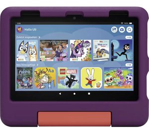 Tabletti Amazon Fire HD 8 Kids (2024) 8 tabletti WiFi 3 Gt/32 Gt – Grape