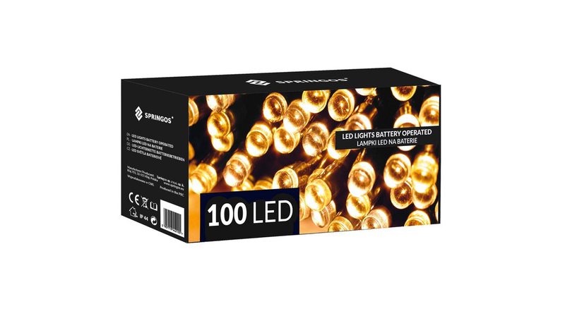 CL4030 LED AKKUVALOT 100 LEDiä