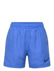 NIKE SWIM Nike Breaker Logo Tape 4"" Volley Short - Blue - 160-170