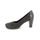 Clarks Women's Chorus Carol harmaa mokkanahkaiset nahkapumput, 35.5