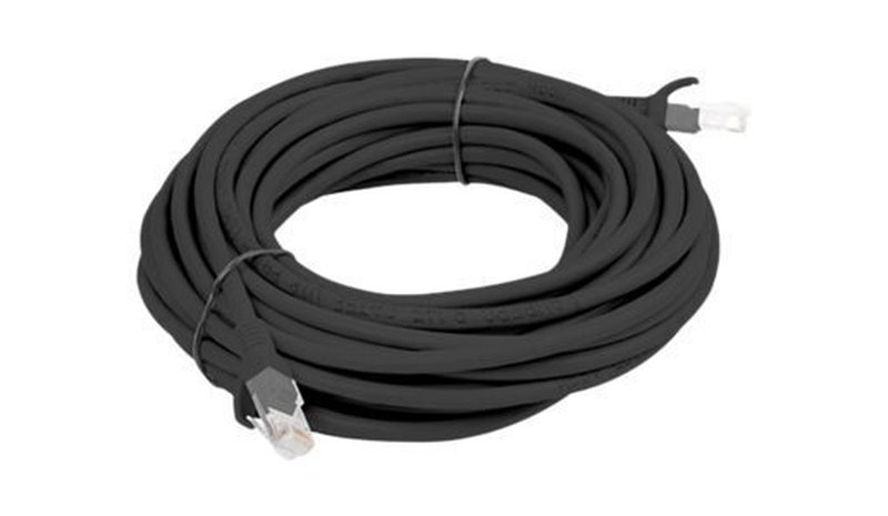 Lanberg Utp Cat.6 Patchcord-kaapeli, 5m, musta – kuva 1/2