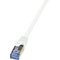 LOGILINK - Patchcord Cat.6A 10G S/FTP PIMF PrimeLine 2m white – kuva 1