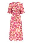 ONLY Onlauri Mikasi S/S Midi Dress Wvv Ex - Pink - XL