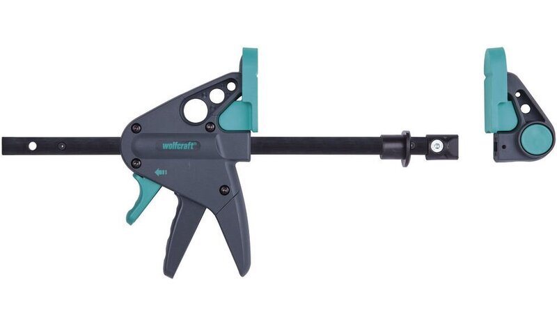 Wolfcraft pöytäkiinnike, 120mm