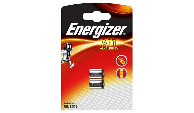 Energizer E11A -paristot, 2 kpl.