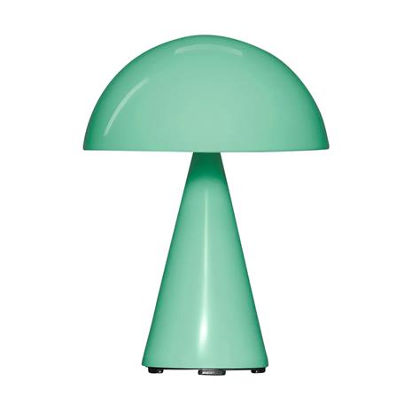 Hübsch - Mush LED Portable Pöytävalaisin Dim. Vihreä