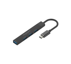 Šakotuvas Promate LiteHub-4 USB-C Hub, 3x USB2.0, 1 x USB3.0