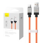 Baseus kaapeli CoolPlay USB - USB-C 2m 100W oranssi