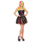NEON SATEENKAARI FANTASIATYTTÖ (korsetti, tutu)