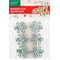 Koristeelliset puiset klipsit Snowflake, 6 kpl. – kuva 1