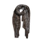 PIECES 17050032-BLA-OAO-ONE SIZE SCARF