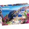 ENJOY SANTORINI VIEW WITH FLOWERS 1000P – kuva 1