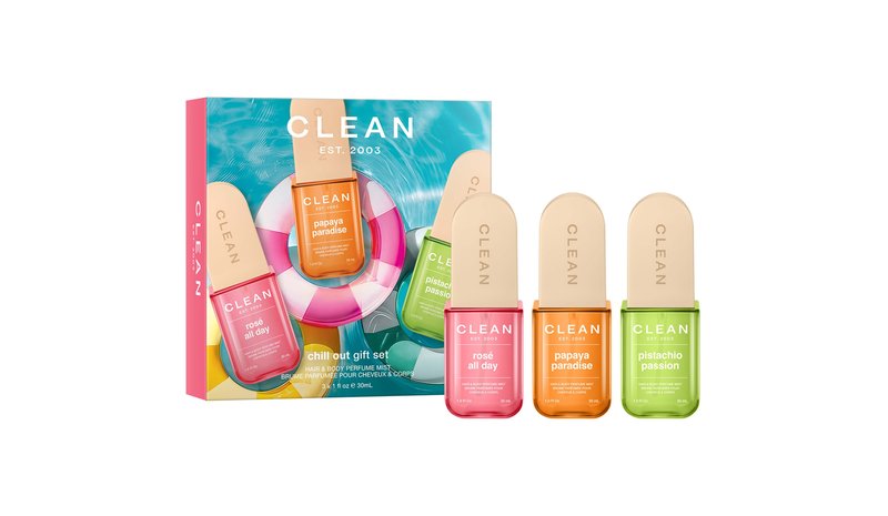 Clean Hair & Body Perfume Mist 3 x 30 ml