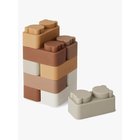 nuuroo Rakennuspalikat Silikoni 10-pack, Brown