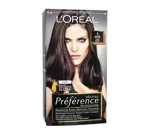 Pitkäkestoinen hiusväri L'Oreal Paris Preference, 3 Brasilia