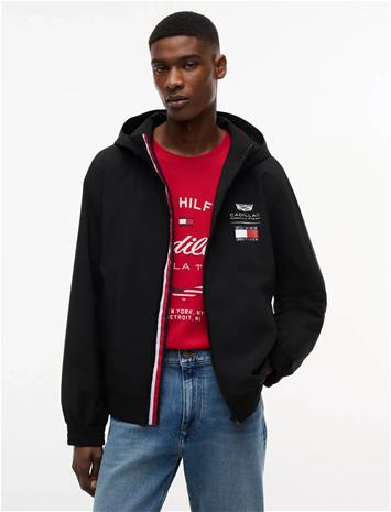 Tommy Hilfiger Th X Cf1 Script Windbreaker - Black - XXL