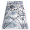 COZY 8873 Cracks -matto, vaaleanharmaa / sininen – kuva 1
