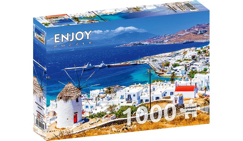 ENJOY MYKONOS ISLAND 1000P PALAPELI – kuva 1/1