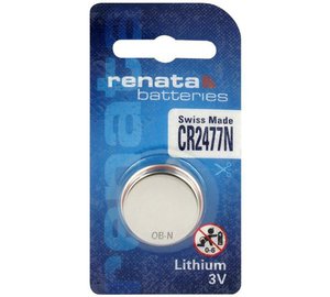 Painikeparisto Lithium CR-2477 3V RENATA