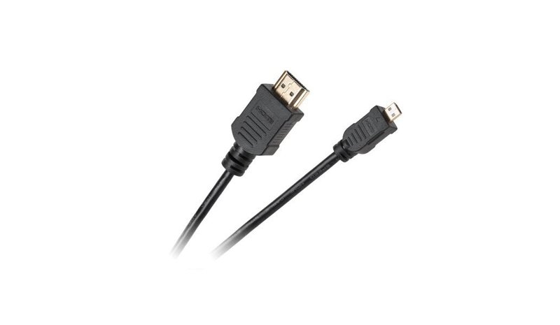 hdmi a-tyypin - micro hdmi d-tyypin liitin kaapeli