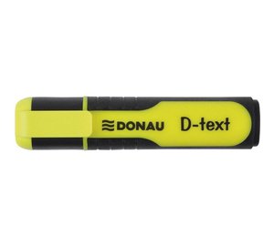 Marker Donau D-teksti keltainen