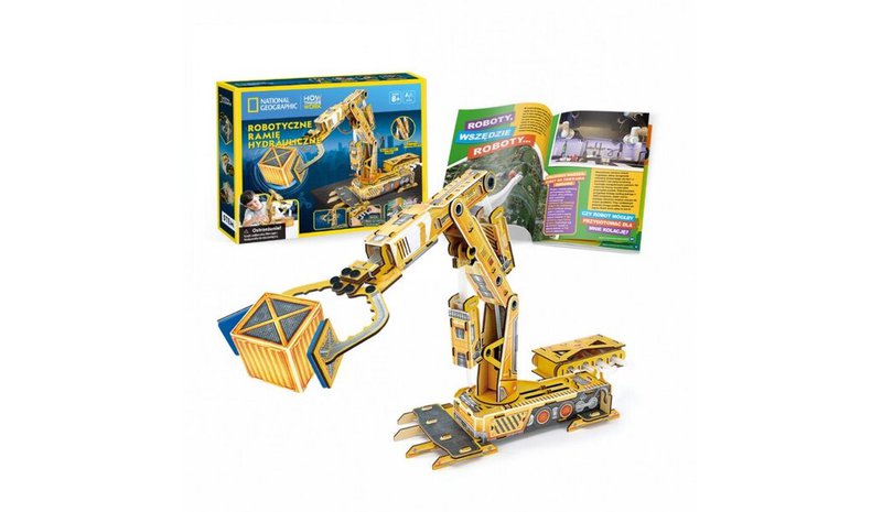 National Geographic hydraulinen robottimanipulaattori