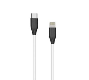 Liightning kaapeli USB Type-C (1 m, valkoinen)