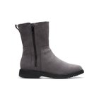Clarks naisten saappaat Un Elda Mid harmaa nahka eristetty vedenpitävä vedenpitävä, 39.5