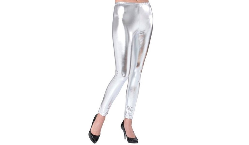 METALLINEN HOPEA LEGGINGSIT
