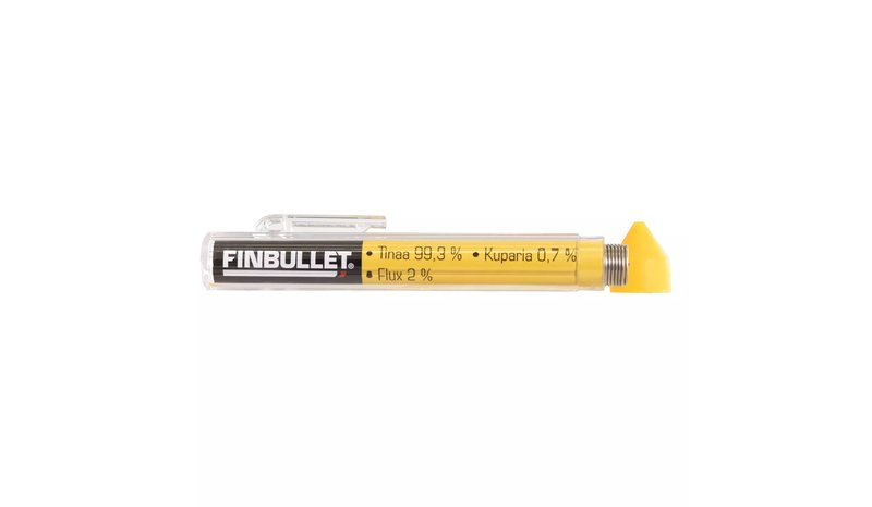 Finbullet 1mm 20g juotostina