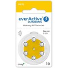 Paristot kuulolaitteeseen everActive Ultrasonic PR70 10, 6 kpl