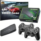 Videopeli Videopelikonsoli 2.4G Double Wireless Controller Game Stick 4K 20000 pelit 64GB, 10000 games 64G