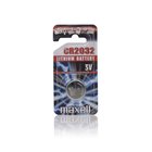 litiumparistot, cr2032, 3 v, maxell, läpipainopakkaus, 1 pakkaus